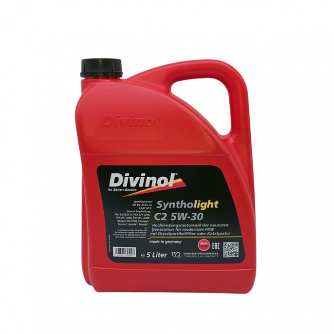 DIVINOL Syntholight C2 5W30 SN/CF 5л