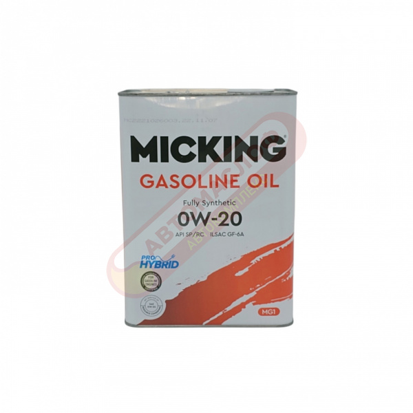MICKING MG1 0w20 API SP/RC 4л M2117