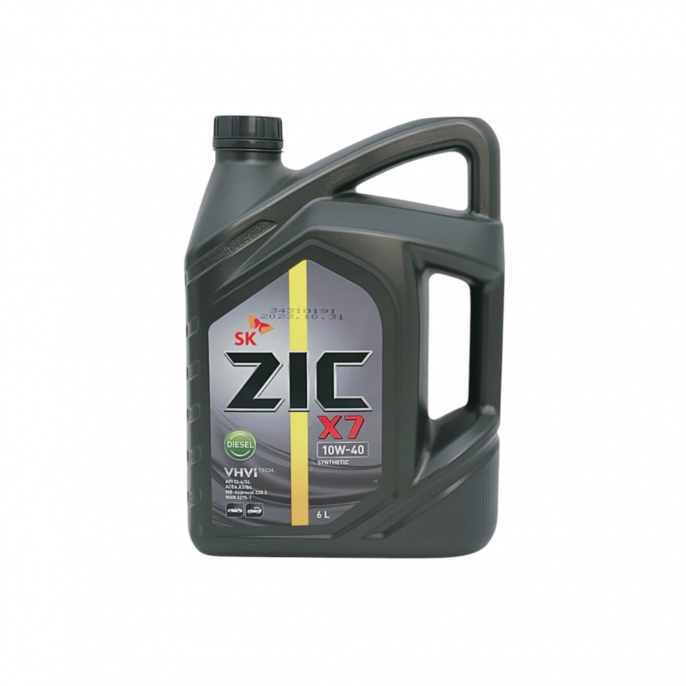 ZIC X7 Diesel 10w40 Cl-4 синт.6л