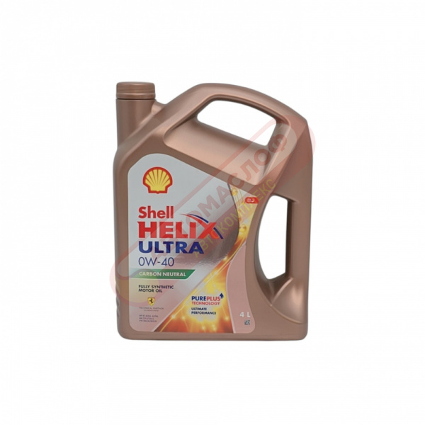 Shell Helix Ultra 0w40 SN/CF 4л