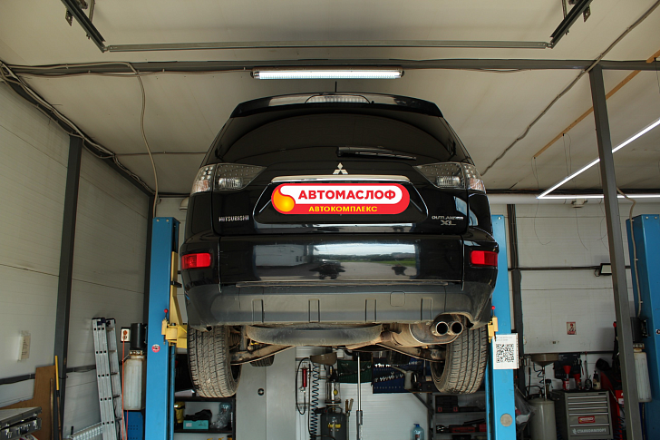 Аппаратная замена масла в АКПП Mitsubishi Outlander (CW0W) 2.4 4WD JF011E (RE0F10A)