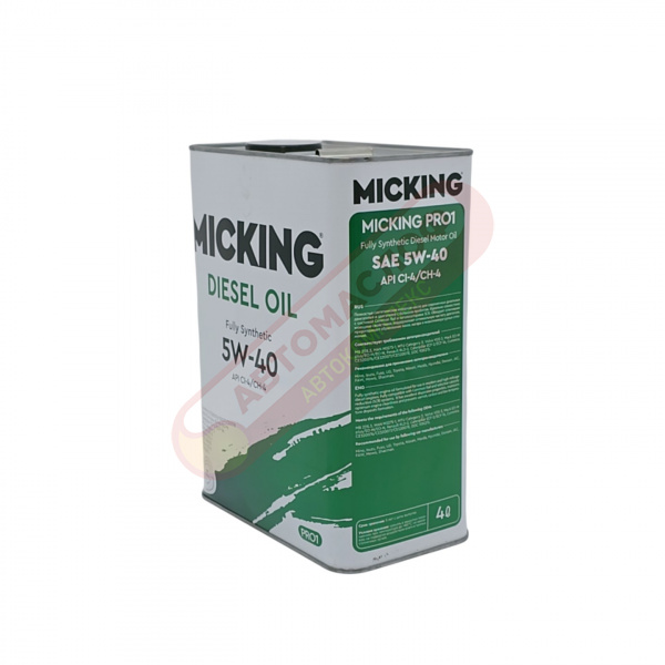 MICKING PRO1 5w40 API CI-4/CH-4 4л M1156