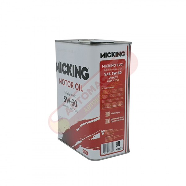 MICKING EVO1 5w30 API SN/CF ACEA C2/C3 4л M3123