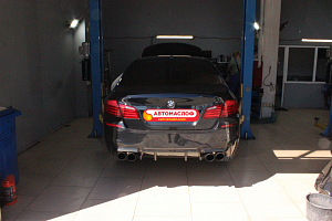 Аппаратная замена масла в АКПП BMW 5 F10 ZF 8HP70 (GA8HP70X)