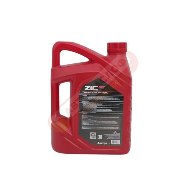 ZIC GFT 75w90 GL-4/5 синт.4л (G-F TOP)