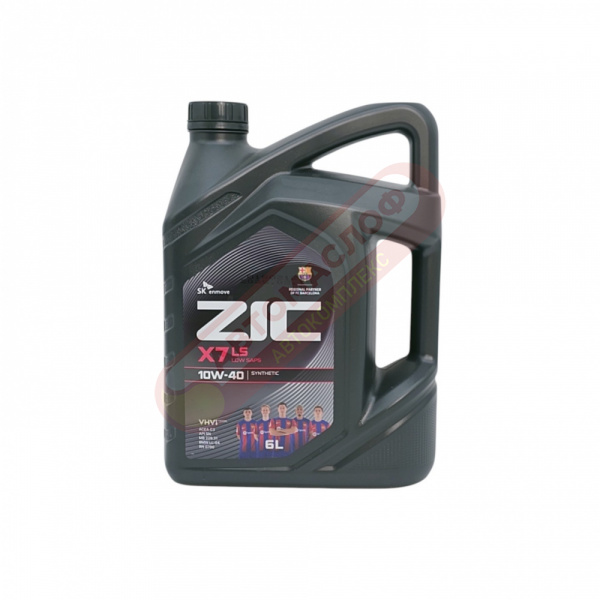 ZIC X7 LS 10w40 SM/CF синт.6л (A+10w40)