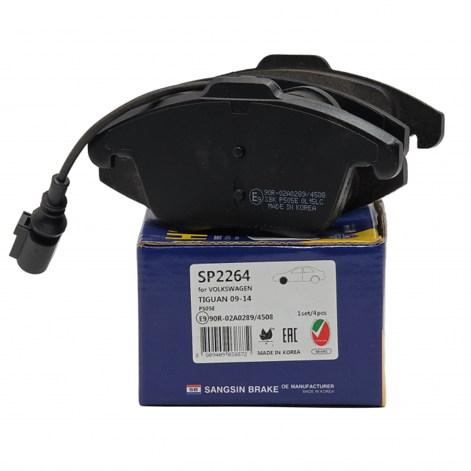 Колодки тормозные передние HI-Q SP2264